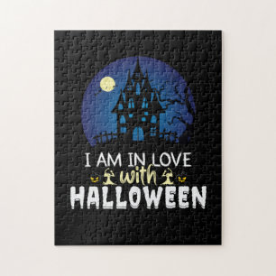 Quebra-cabeça Halloween Estou Apaixonado Pelo Dia Das Bruxas