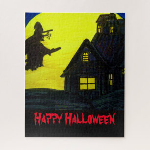 QUEBRA-CABEÇA HALLOWEEN FLYING CUIDADORES