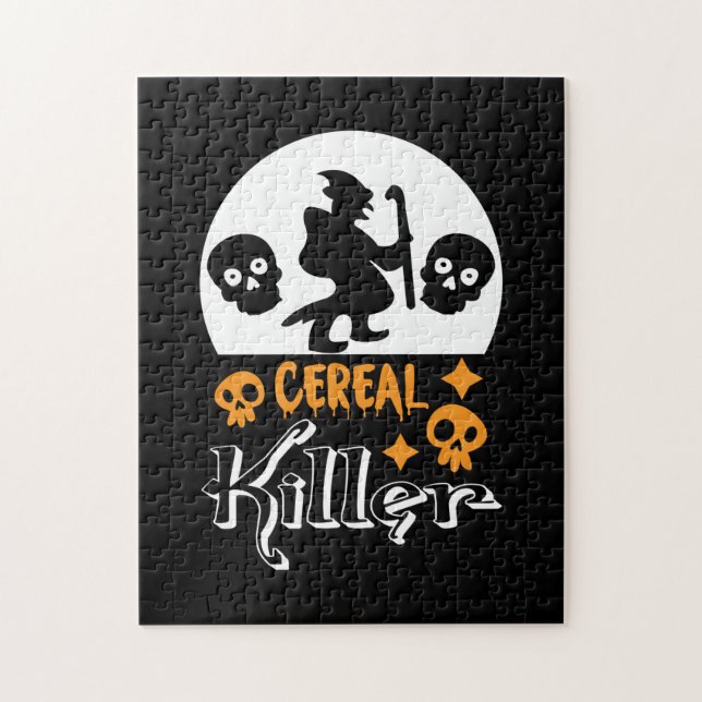 Quebra-cabeça Halloween Funny Cereal Birthday (Vertical)