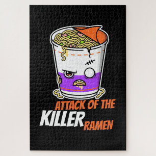 Quebra-cabeça Halloween Gift Ataque Do Ramen