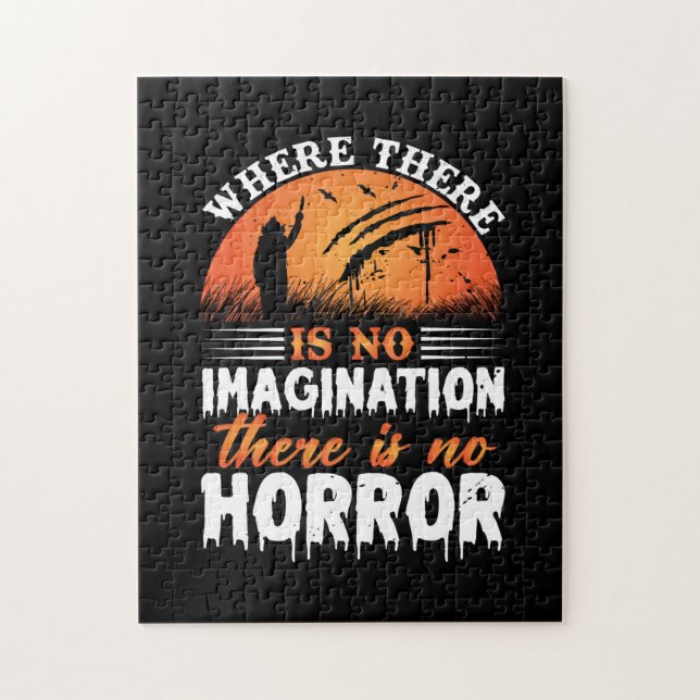 Quebra-cabeça Halloween Não Há Horror (Vertical)