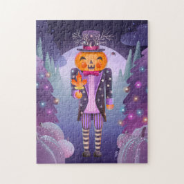 Quebra-cabeça Halloween Pumpkin Nutcracker