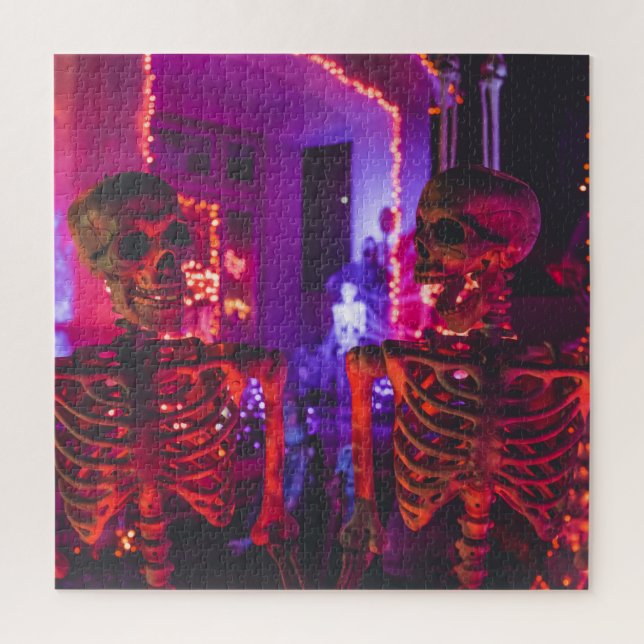 Quebra-cabeça Halloween Skulls Horror (Vertical)