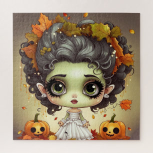 Quebra-cabeça Halloween Srta. Frankenstein