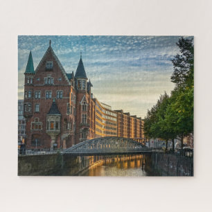 Quebra-cabeça Hamburg, Germany City View