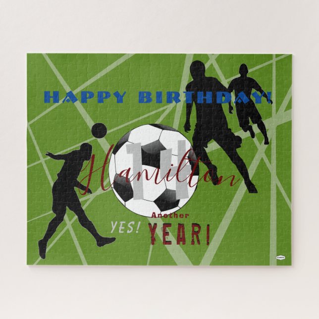 Quebra-cabeça HAMbyWG do Tema de Presente de Aniversário (Horizontal)