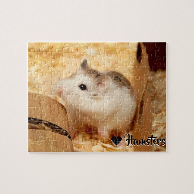 Quebra-cabeça Hammyville - Hamster Bonito (Horizontal)