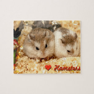 Quebra-cabeça Hammyville - Hamsters Bonitos