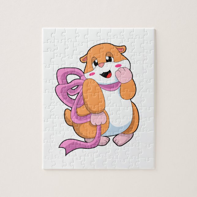 Quebra-cabeça Hamster com Laço (Vertical)