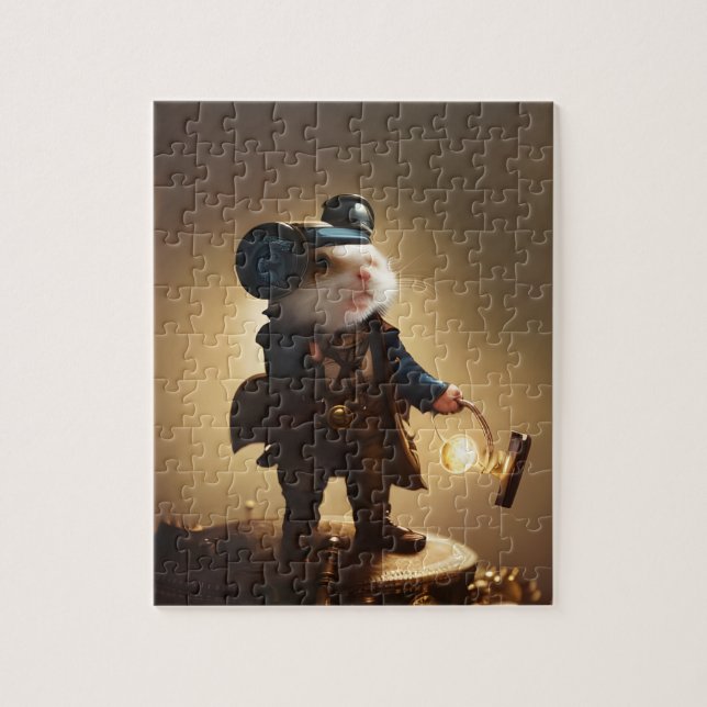 Quebra-cabeça Hamster Steampunk (Vertical)