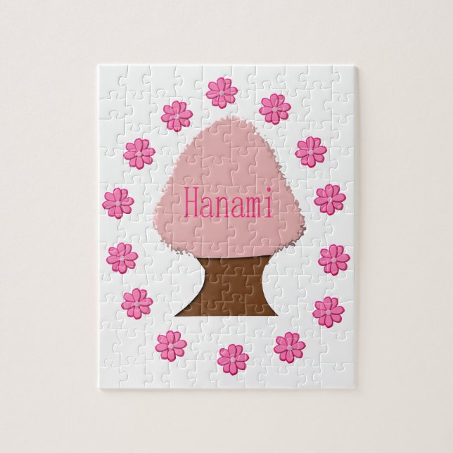 Quebra-cabeça Hanami - Árvore de Cereja Japonesa (Vertical)