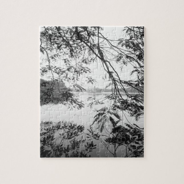 Quebra-cabeça Hanoi Vietnam, Hoan Kiem Lake View (Vertical)