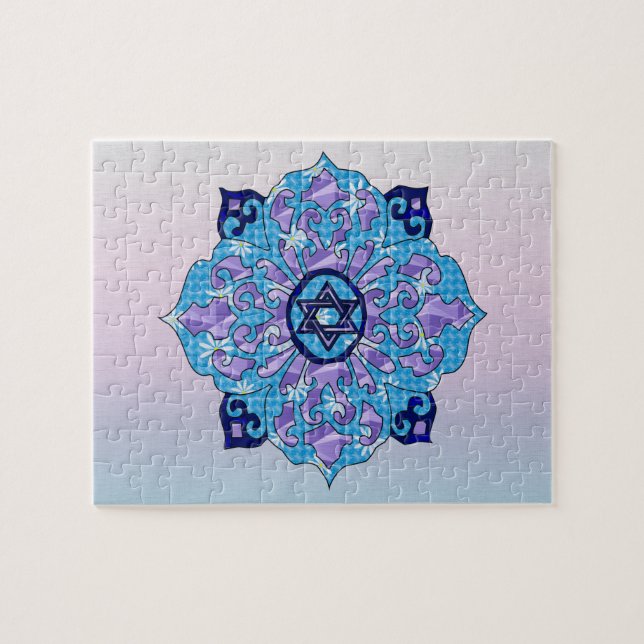 Quebra-cabeça Hanukkah (Horizontal)