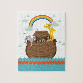 Quebra-cabeça Happy Christian Kids Puzzle Bible Story Noah’s Ark