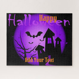 Quebra-cabeça Happy Halloween Bat