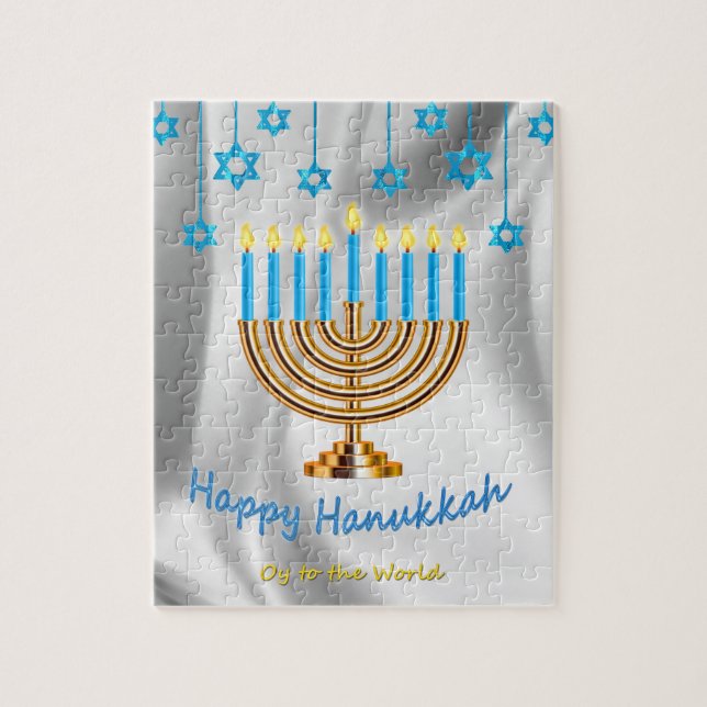 Quebra-cabeça Happy Hanukkah (Vertical)