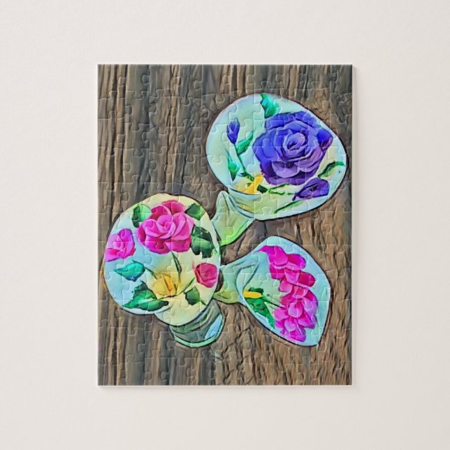 Quebra-cabeça Happy Lilys (Vertical)