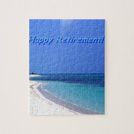 Quebra-cabeça Happy Retirement - Blue sky, blue ocean