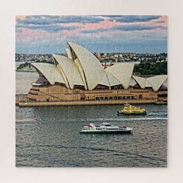 Quebra-cabeça Harbor Traffic - Sydney Opera House - 20x20-676 pc
