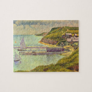 Quebra-cabeça Harbour Port-en-Bessin High Tide, por Georges Seur