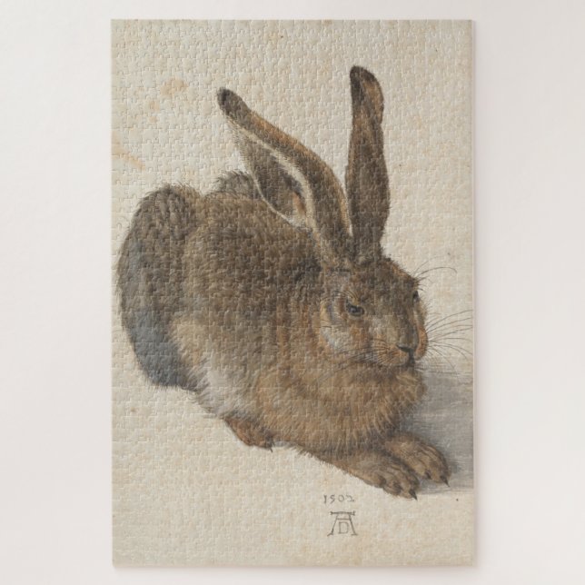 Quebra-cabeça Hare (por Albrecht Dürer) (Vertical)
