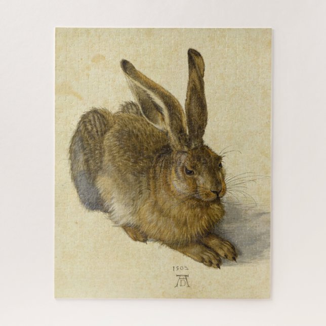 Quebra-cabeça Hare por Albrecht Durer (Vertical)