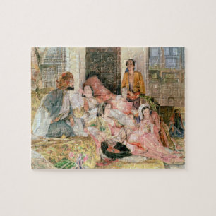 Quebra-cabeça Harem, c.1850