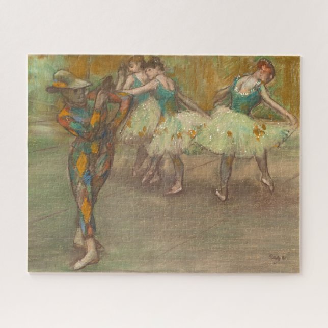 Quebra-cabeça Harlequin Dance, Degas (Horizontal)