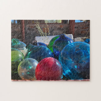 Quebra-cabeça Harmonia de Vidro Colorido, 28cm x 3