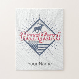 Quebra-cabeça Hartford City Connecticut EUA