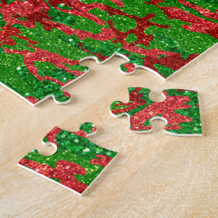 Quebra-cabeça Haus Da Camuflagem Glitter De Camo Xmas