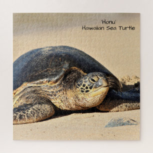 Quebra-cabeça havaiano da tartaruga de mar
