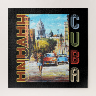 Quebra-cabeça Havana Cuba Fine Art - Capital Nacional