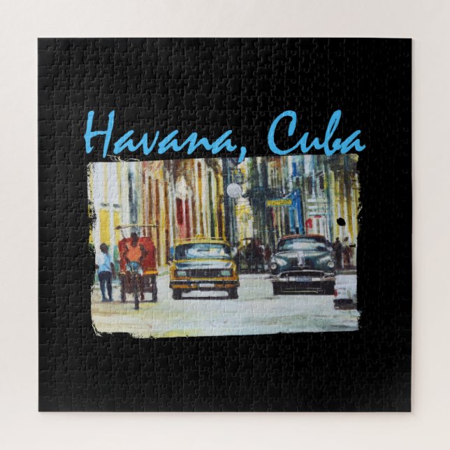 Quebra-cabeça Havana Habana Viejo Cuba (Vertical)