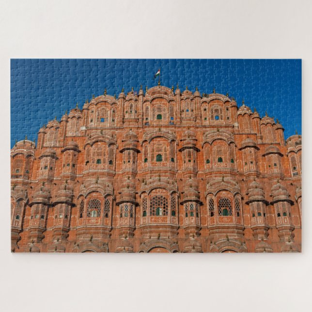 Quebra-cabeça Hawa Mahal, Jaipur, Índia (Horizontal)