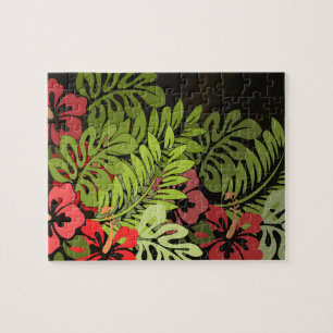 Quebra-cabeça Hawaii Aloha Flower Art Impressão