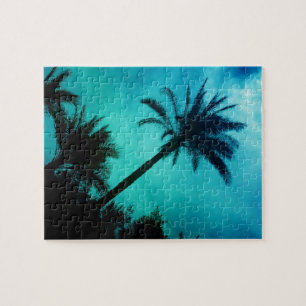 Quebra-cabeça Hawaiian Palm Trees