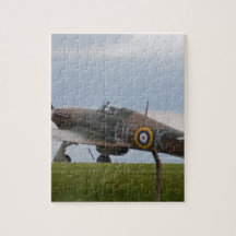 Hawker Hurricane Vista de Três Quartos