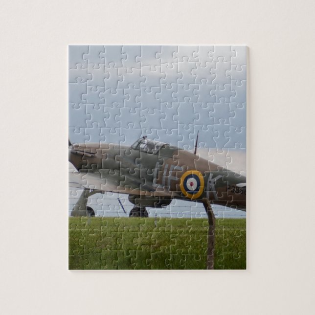 Quebra-cabeça Hawker Hurricane Vista de Três Quartos (Vertical)