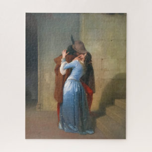 Quebra-cabeça Hayez, O Beijo - Idade Média - Pintura Romantismo