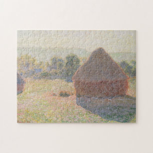 Quebra-cabeça Haystacks Midday Monet Fine Art