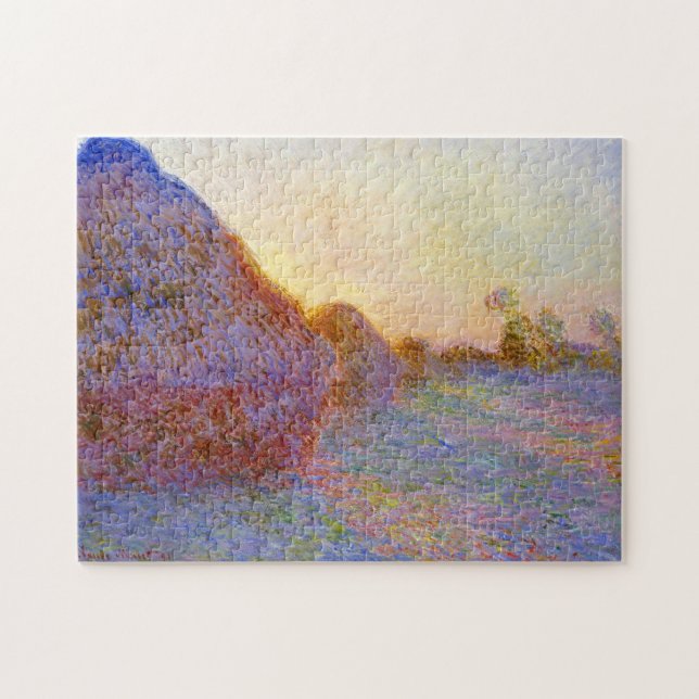 Quebra-cabeça Haystacks Monet Fine Art (Horizontal)