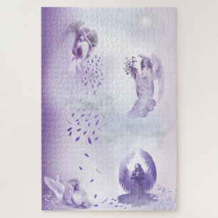 Quebra-cabeça Heavenly Amethyst Angels at Rest
