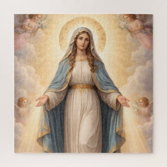Quebra-cabeça Heilige Mutter Gottes Göttliche Liebe & Schutz´11 (Vertical)