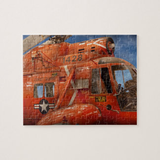 Quebra-cabeça Helicóptero - helicóptero de guarda costeira