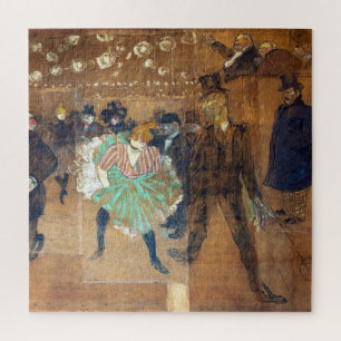 Quebra-cabeça Henri de Toulouse-Lautrec - Dança no Rouge