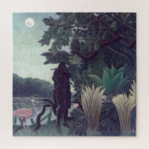Quebra-cabeça Henri Rousseau - A Cobra Charmer