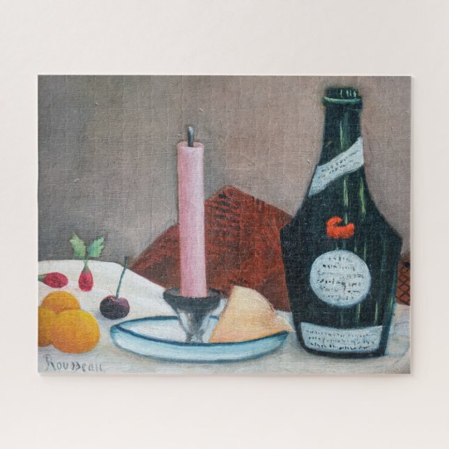 Quebra-cabeça Henri Rousseau - A Vela Rosa (Horizontal)