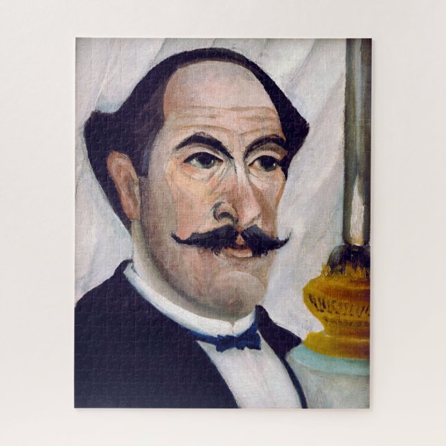 Quebra-cabeça Henri Rousseau - Auto-retrato (Vertical)