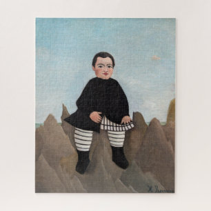Quebra-cabeça Henri Rousseau - Menino nas Rochas